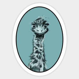 Emu Sketch Sticker